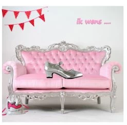 Prinsessen Schoenen Zilver + Gratis Kadootje -Kindermaskerade Winkel 1c256f4a4d794ce4f4c0b49a93e42dc00bc3cbdd