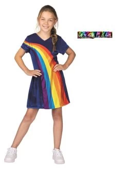 NIEUWE K3 Jurkje Regenboog - SALE -Kindermaskerade Winkel 27acf85119fd35c035abbb12b9451eeff07d37a8
