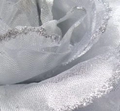 Haarbloem Roos Zilver | Elastiek -Kindermaskerade Winkel 2cdc0e6fbba755a7cdaf8cabdffe645305b096f3 1