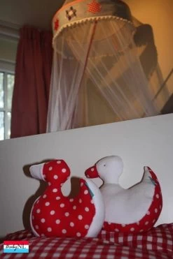 Knuffel Eend Stip Wit -Kindermaskerade Winkel a3fe7b687ee2e63a2c8596f2e6b5930b5de6d598