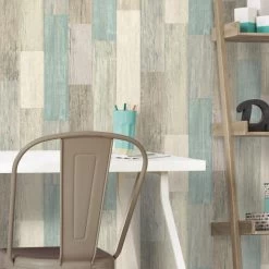 Stickerbehang Coastal Weathered Plank Peel And Stick RoomMates