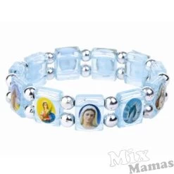 Mix Mamas Armbandje Blauw Herdenkingsarmbandje