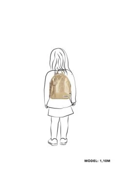 Zebra Rugzak Gold Metalic Leo (s) + Gratis Kadootje -Kindermaskerade Winkel f2c5d8ba030b5aa0dcfdac2af860d284843b7f84