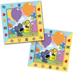 Woezel En Pip Servetten | 20 Stuks