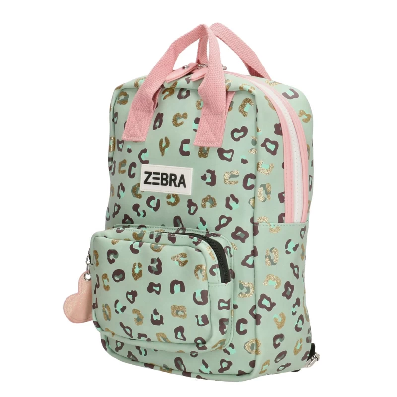 Zebra Rugtasje Leo Mint (s) - SALE 2 Zebra Rugtasje Leo Mint (s) - SALE - Afbeelding 2